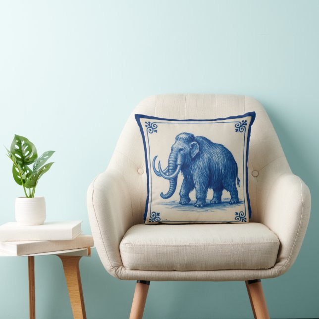Delft Wooly Mammoth Kudde (Stol)