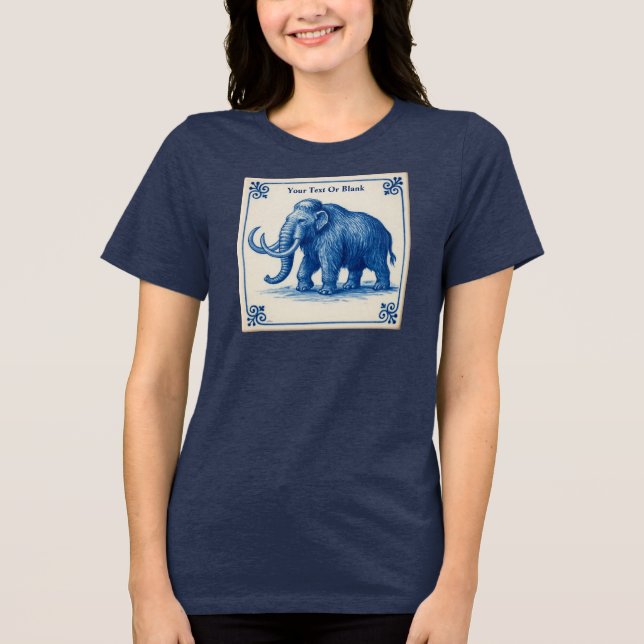 Delft Wooly Mammoth T Shirt (Framsida)