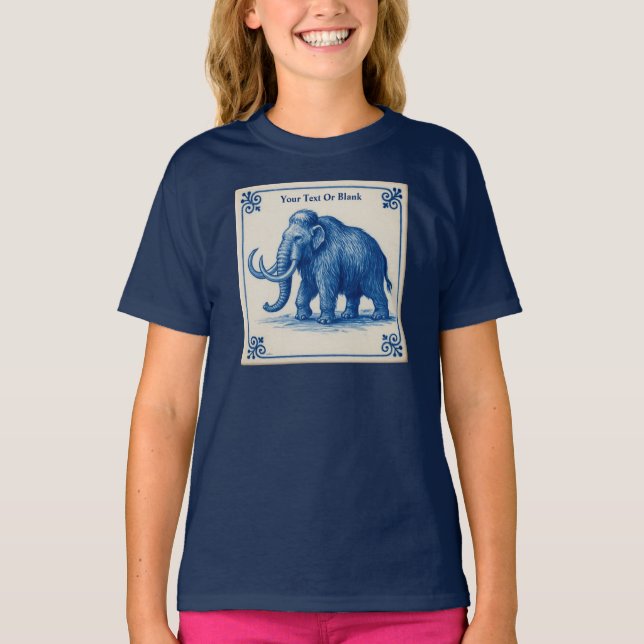 Delft Wooly Mammoth T Shirt (Framsida)