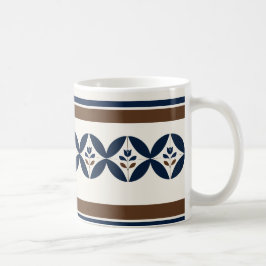 Delftblauw envoudig kaffemugg