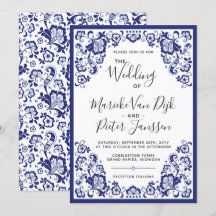 Delfts Blauw | Delft Blue Dutch Wedding Investigat