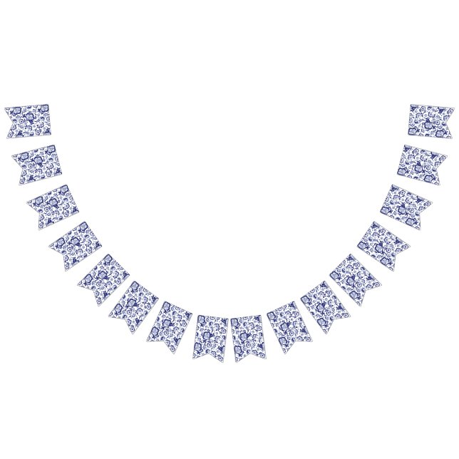 Delfts Blauw | Delft Blue Dutch Wedding Reception Vimplar (Alla)