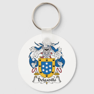 Delgadillo familjvapensköld nyckelring