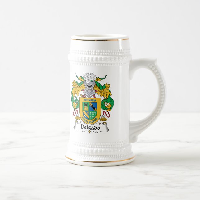 Delgado familjvapensköld sejdel (Höger)