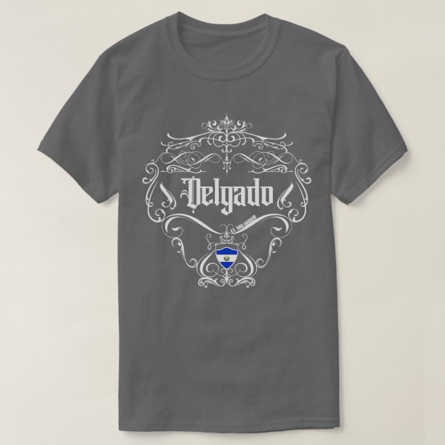 Delgado Vintage design 1 T Shirt (Design framsida)