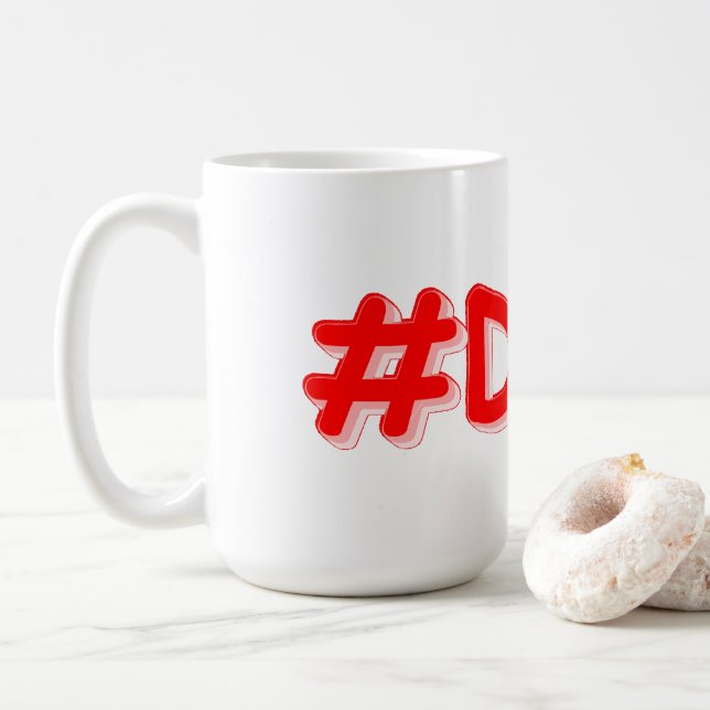 "#Delhi" Cute Design. Köp nu Kaffemugg (Med munk)