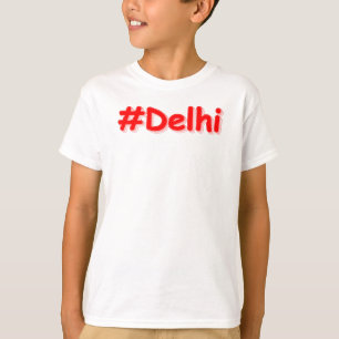 "#Delhi" Cute Design. Köp nu T Shirt
