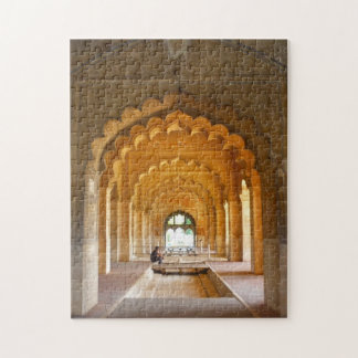 delhi fort arches pussel