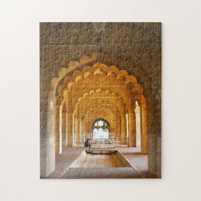 delhi fort arches pussel (Vertikal)