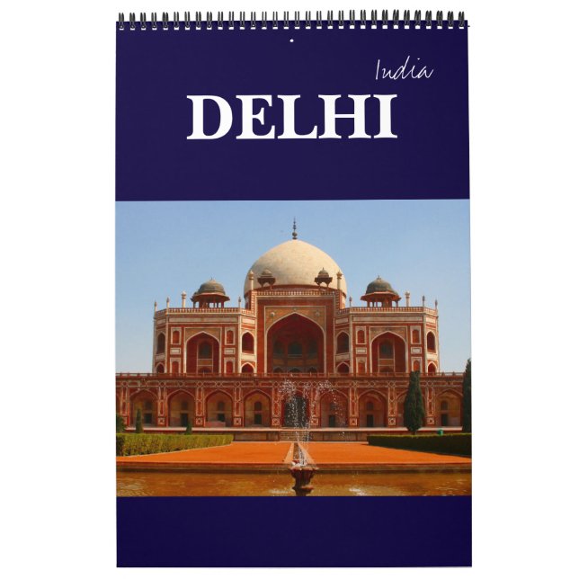 delhi india kalender (Omslag)