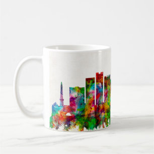 Delhi India Skyline Kaffemugg