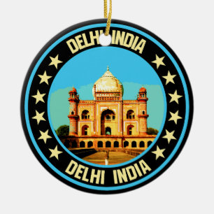 Delhi Julgransprydnad Keramik
