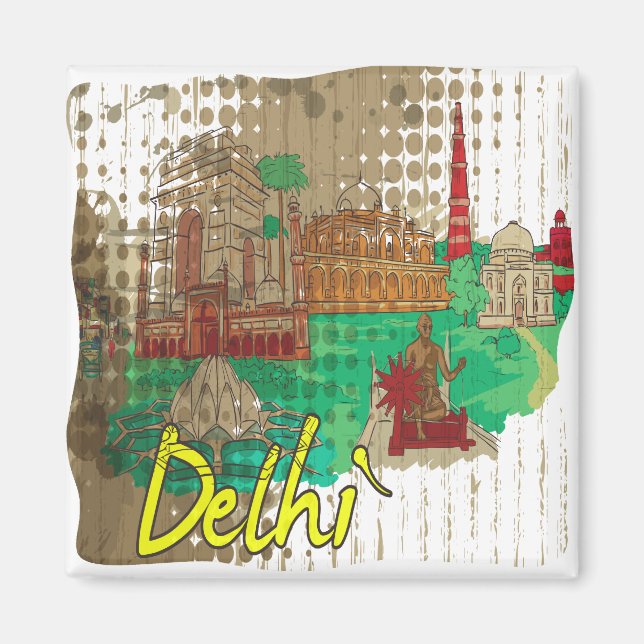 Delhi Magnet (Framsidan)