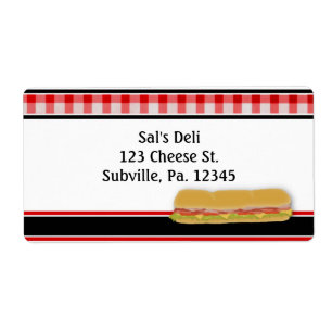 Deli Product Label Business Label Fraktsedel