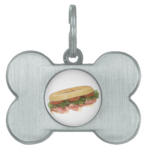 Deli Sandwich ID-bricka Husdjur