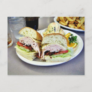 Deli Sandwiches Vykort