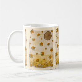 Delicado Laranja Autoral Céu Sonhador Design Kaffemugg