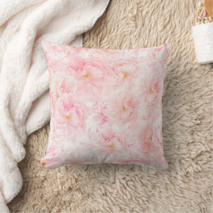 Delicat Cherry Blommar (Sakura) Mönster Design Kudde