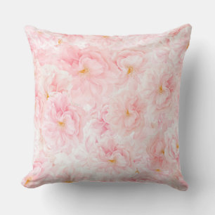 Delicat Cherry Blommar (Sakura) Mönster Design Kudde