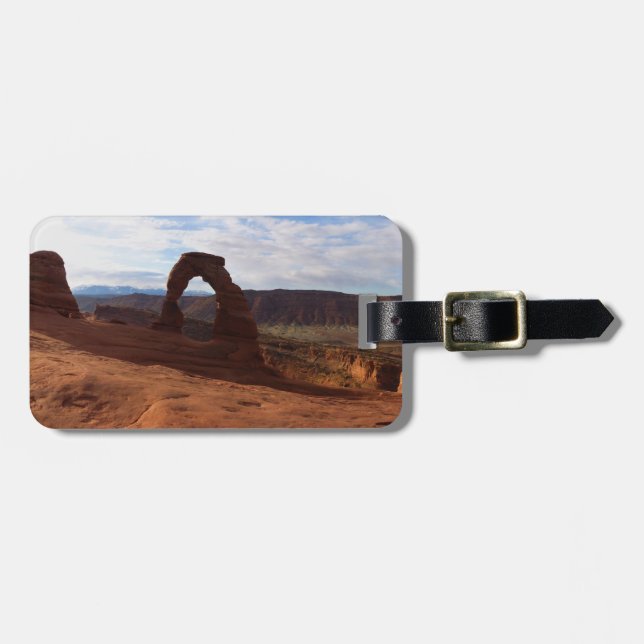 Delicate Arch I i Arches nationalpark Bagagebricka (Horisontell Framsida)