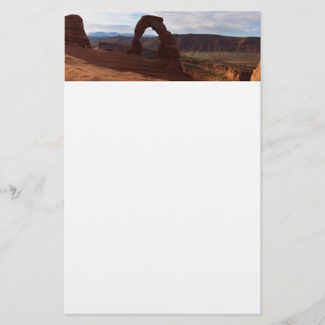 Delicate Arch I i Arches nationalpark Brevpapper (Framsida)