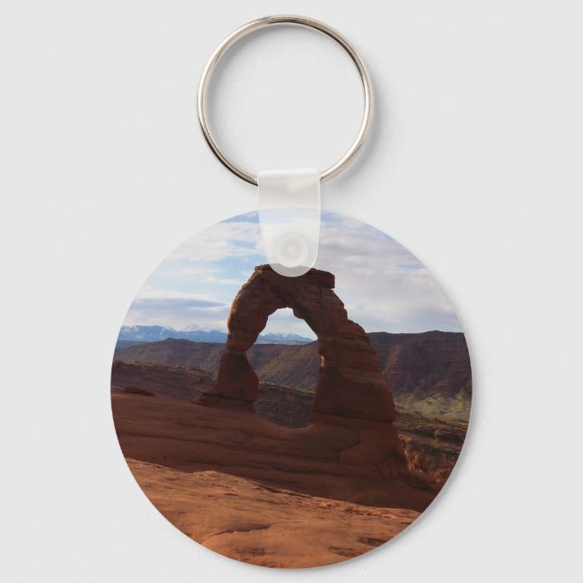Delicate Arch I i Arches nationalpark Nyckelring (Framsida)