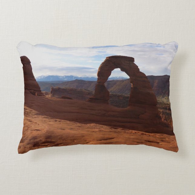 Delicate Arch I i Arches nationalpark Prydnadskudde (Framsidan)