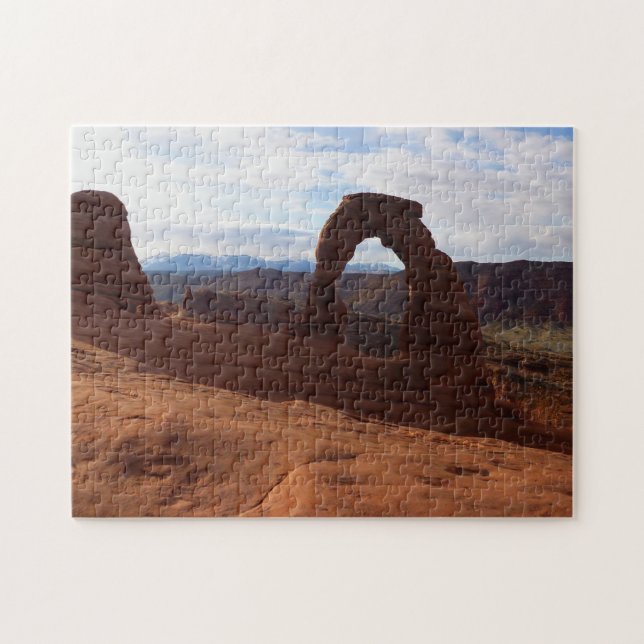 Delicate Arch I i Arches nationalpark Pussel (Horisontell)
