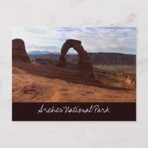 Delicate Arch I i Arches nationalpark Vykort