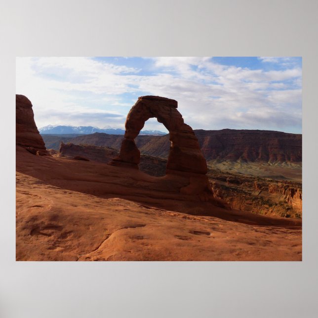 Delicate Arch I vid Arches National Park Poster (Framsidan)