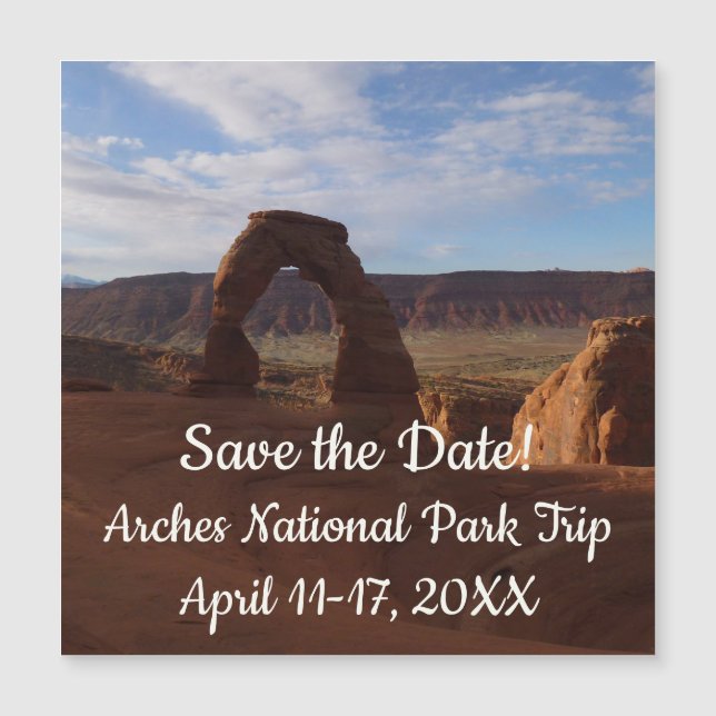 Delicate Arch II vid Arches nationalpark (Framsida)