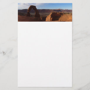 Delicate Arch II vid Arches nationalpark Brevpapper