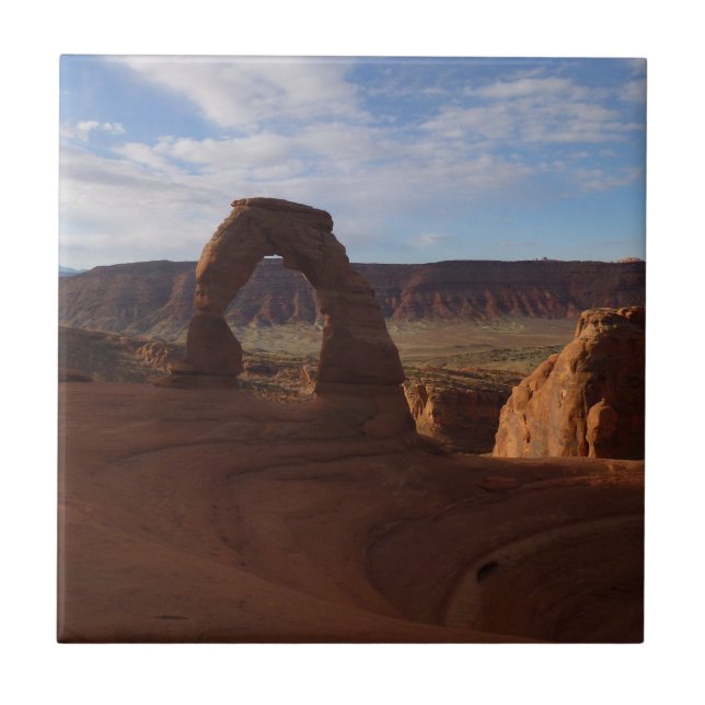 Delicate Arch II vid Arches nationalpark Kakelplatta (Framsidan)