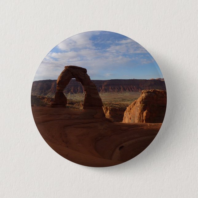 Delicate Arch II vid Arches nationalpark Knapp (Framsida)