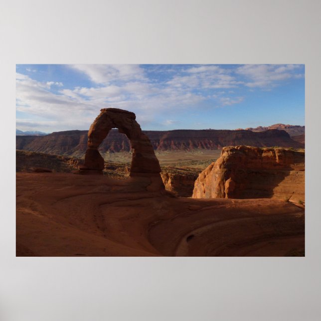 Delicate Arch II vid Arches nationalpark Poster (Framsidan)