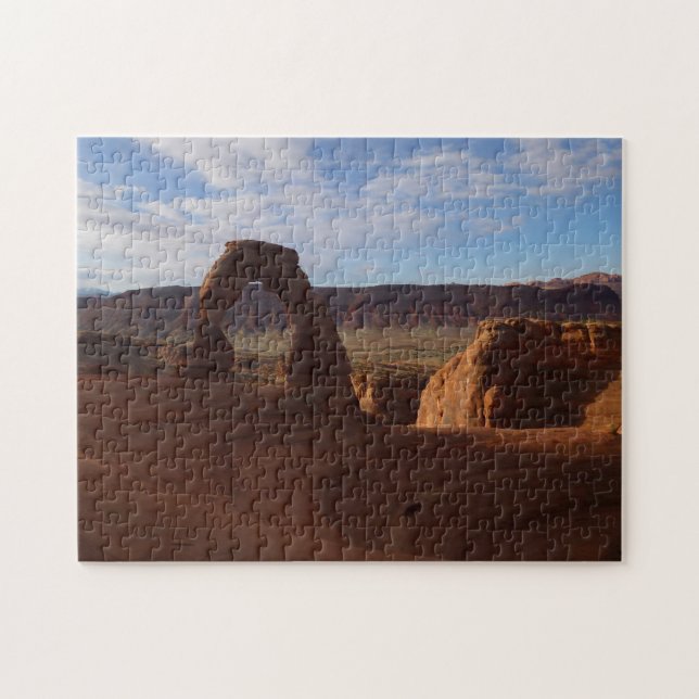 Delicate Arch II vid Arches nationalpark Pussel (Horisontell)