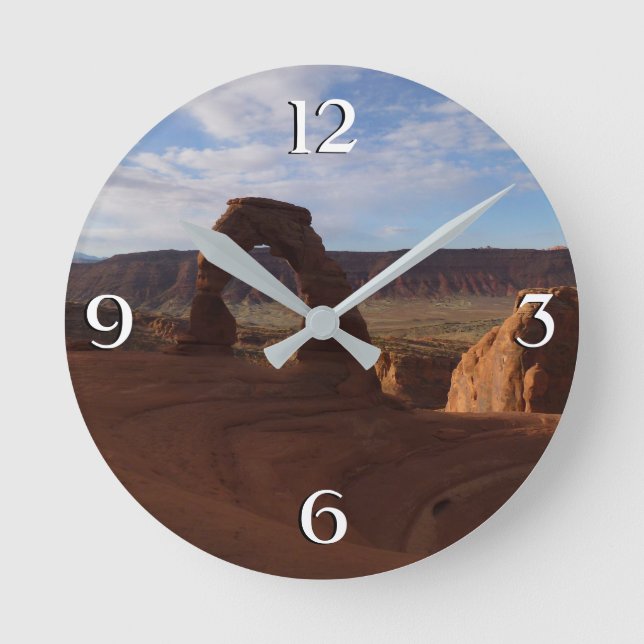 Delicate Arch II vid Arches nationalpark Rund Klocka (Framsida)