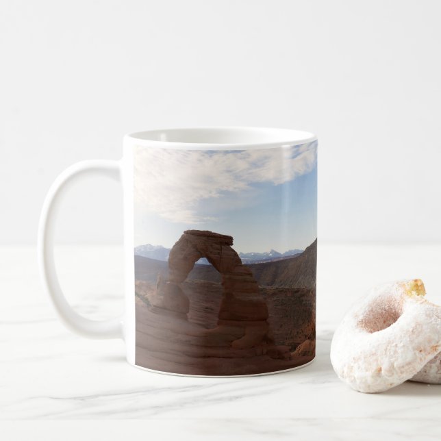 Delicate Arch III vid Arches National Park Kaffemugg (Med munk)