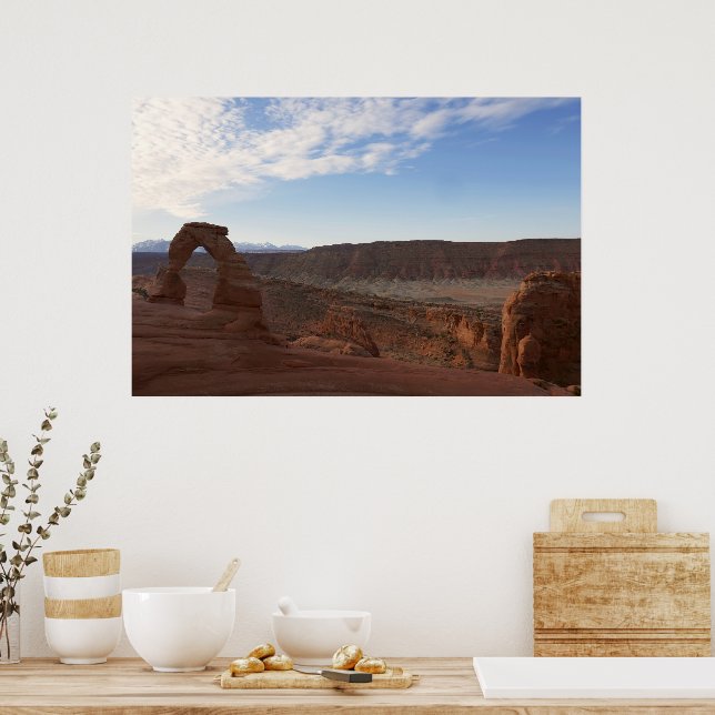 Delicate Arch III vid Arches National Park Poster (Kök)