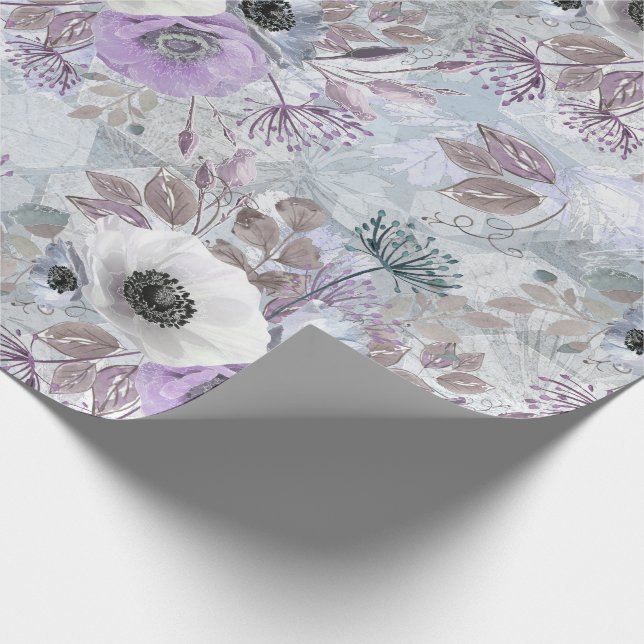Delicate bouquet of anemones. presentpapper (Hörn)