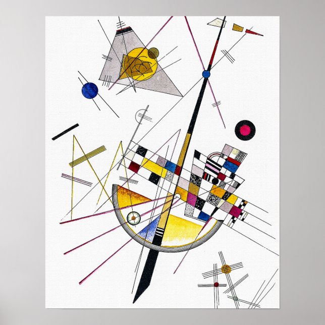 Delicate Tension #85 -  Kandinsky Poster (Framsidan)