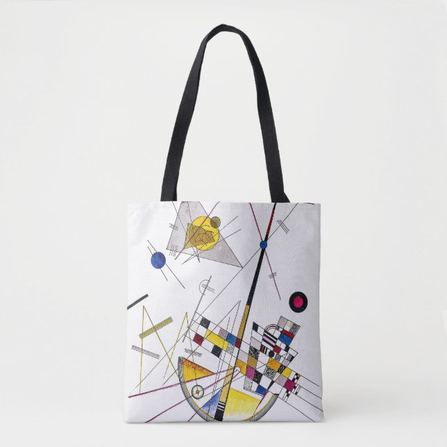 Delicate Tension #85 -  Wassily Kandinsky Konst Tygkasse (Framsida)