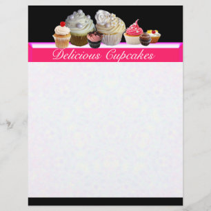 DELICIÖSA MUFFINSAR DESERT SHOP, Rosa,Fuchsia Whit