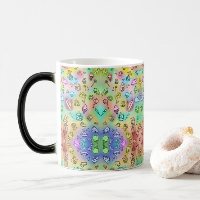 DELICIÖSA SOMMMÖNSTER MÖNSTER MAGISK MUGG (Med munk)