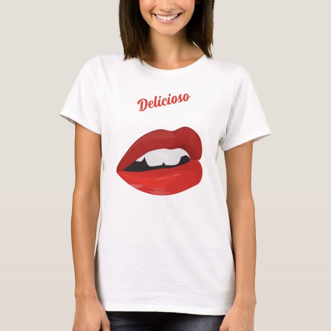 Delicioso T Shirt (Framsida)