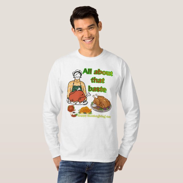 Delicious Baste T Shirt (Hel framsida)