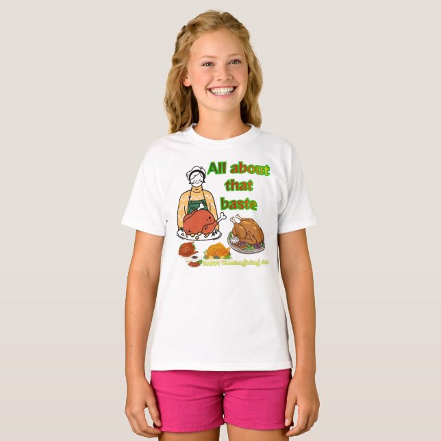 Delicious Baste T Shirt (Hel framsida)