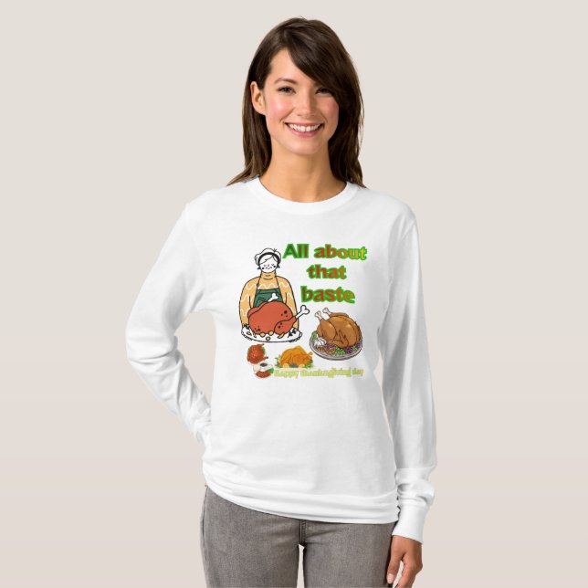 Delicious Baste T Shirt (Hel framsida)