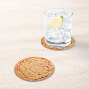 DELICIOUS COOKIE BISCUIT UNDERLÄGG PAPPER RUND