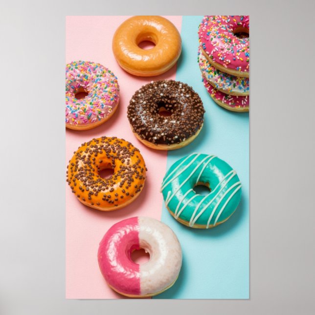 Delicious Donut Poster (Framsidan)